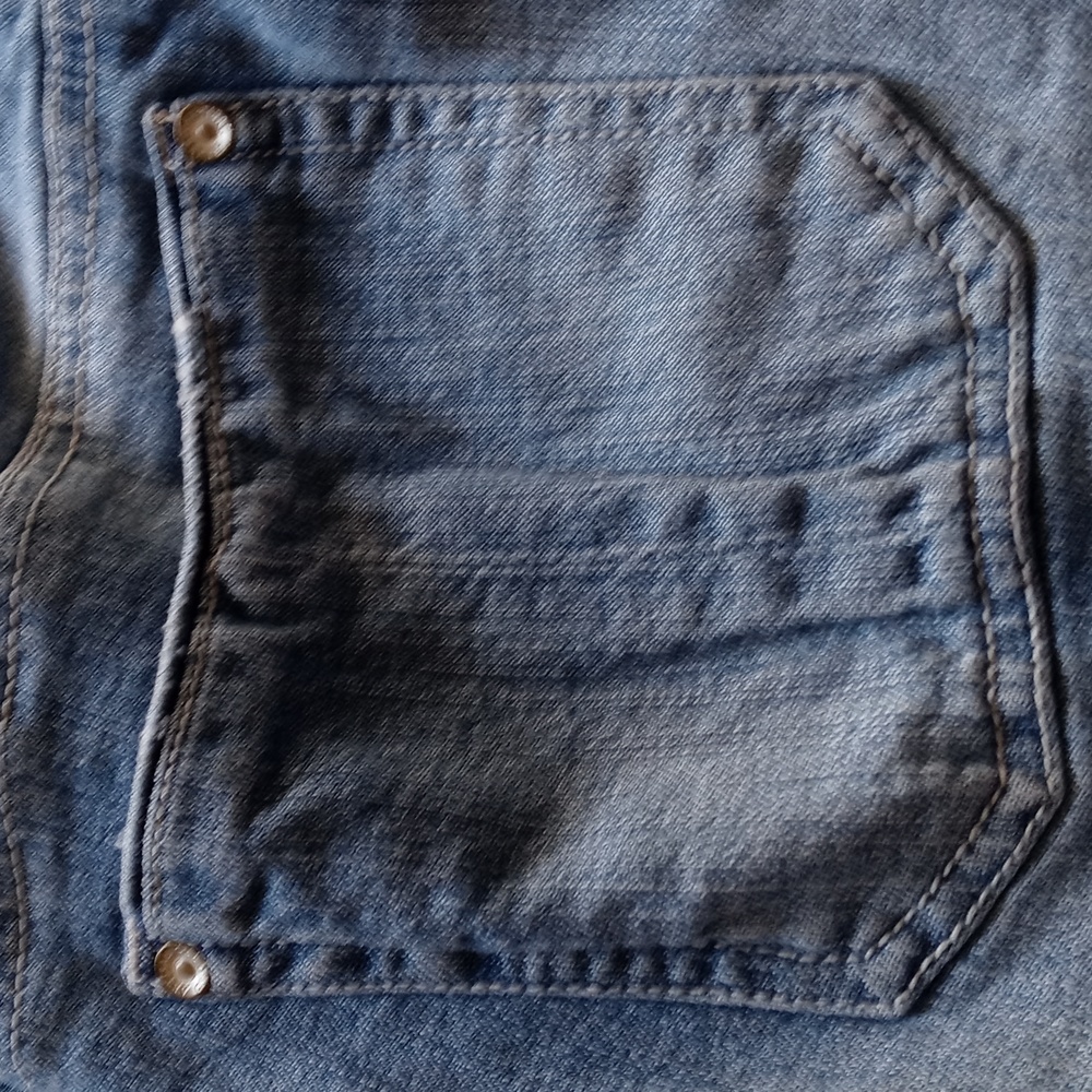 Artisan Crafted Distressed Denim Jeans Size 4 - Picture 7 of 7